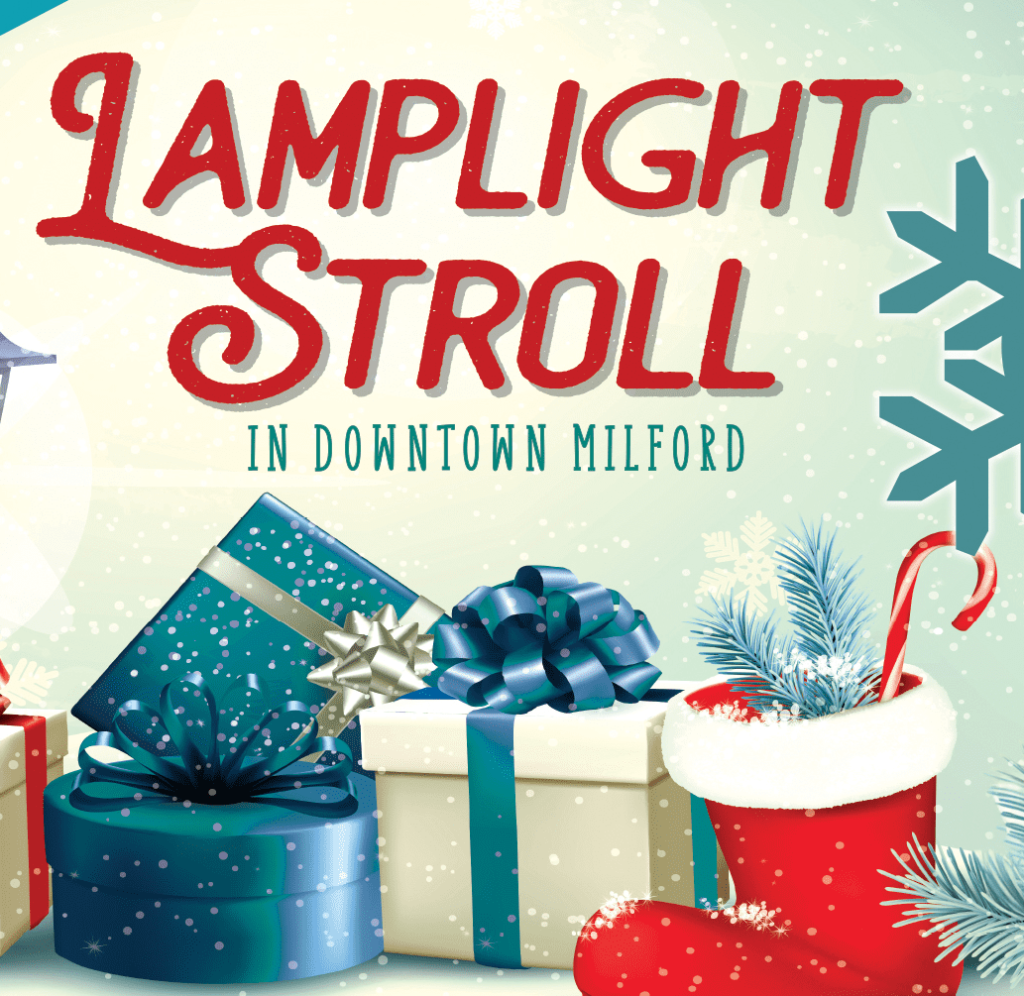 Holiday Event - Lamplight Stroll - Meet Santa in Downtown Milford