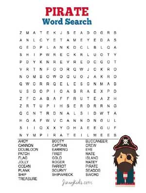 Pirate-Word-Search